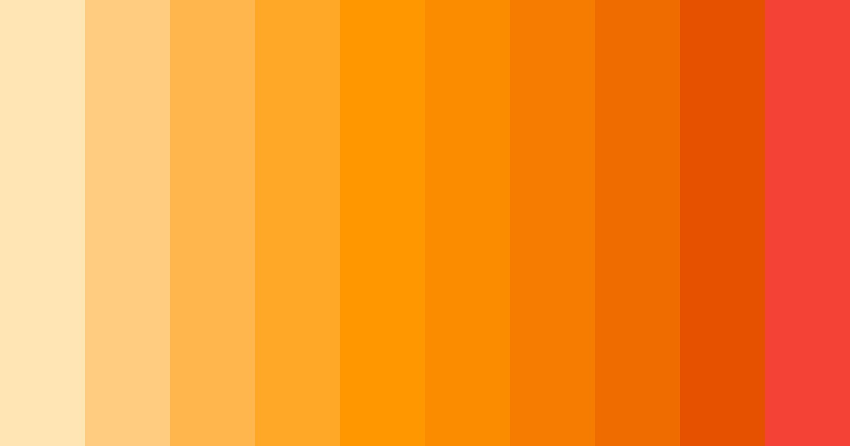 Download citrus sunrise color palette PNG image (landscape)