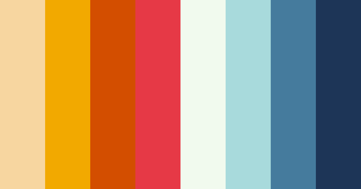 Download blue nintendo color palette PNG image (landscape)
