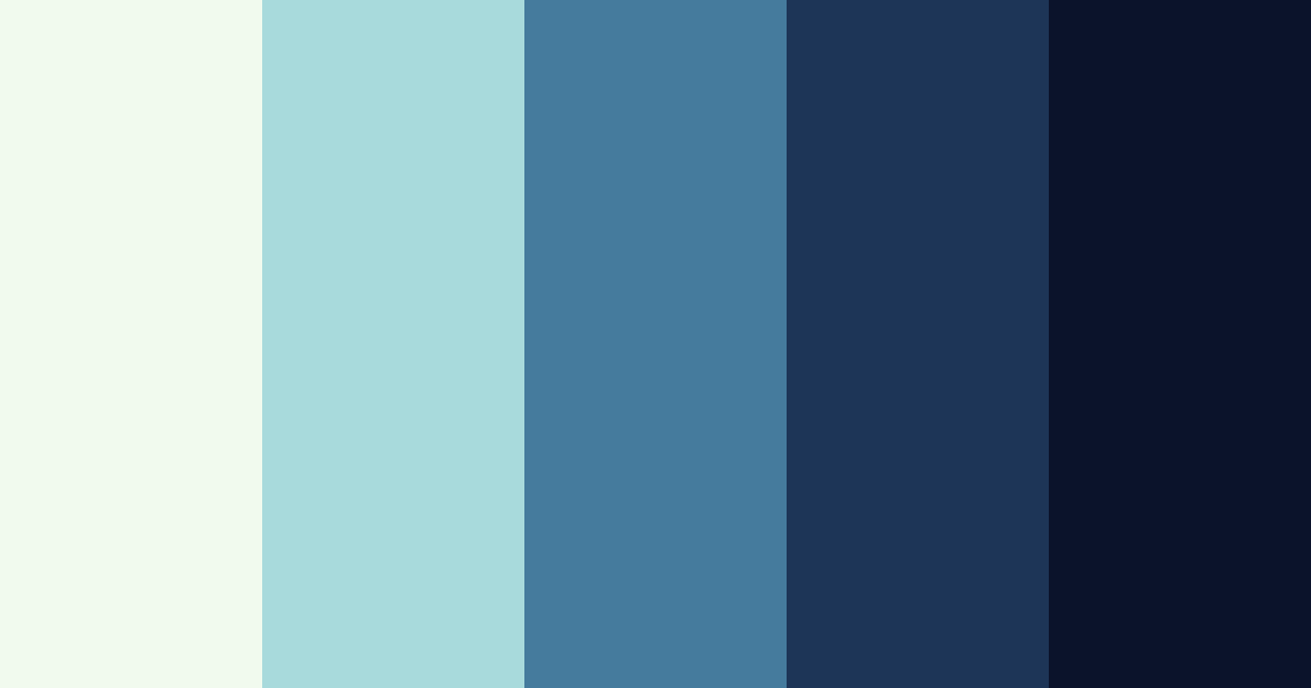 Download serenity in the depths color palette PNG image (landscape)