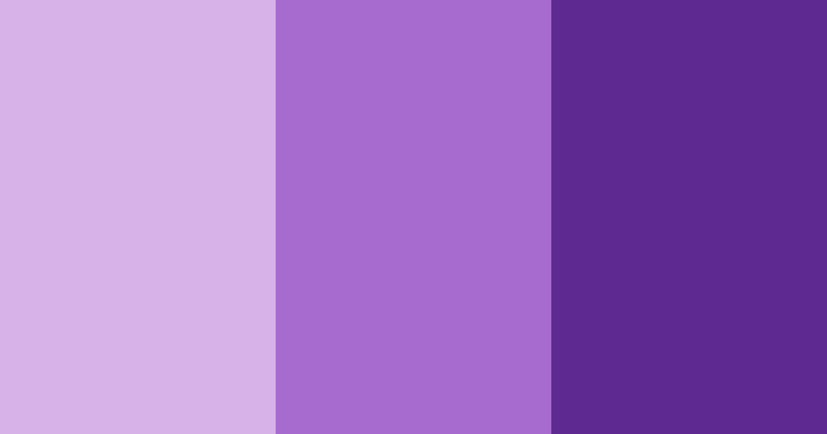 Download lavender violet color palette PNG image (landscape)