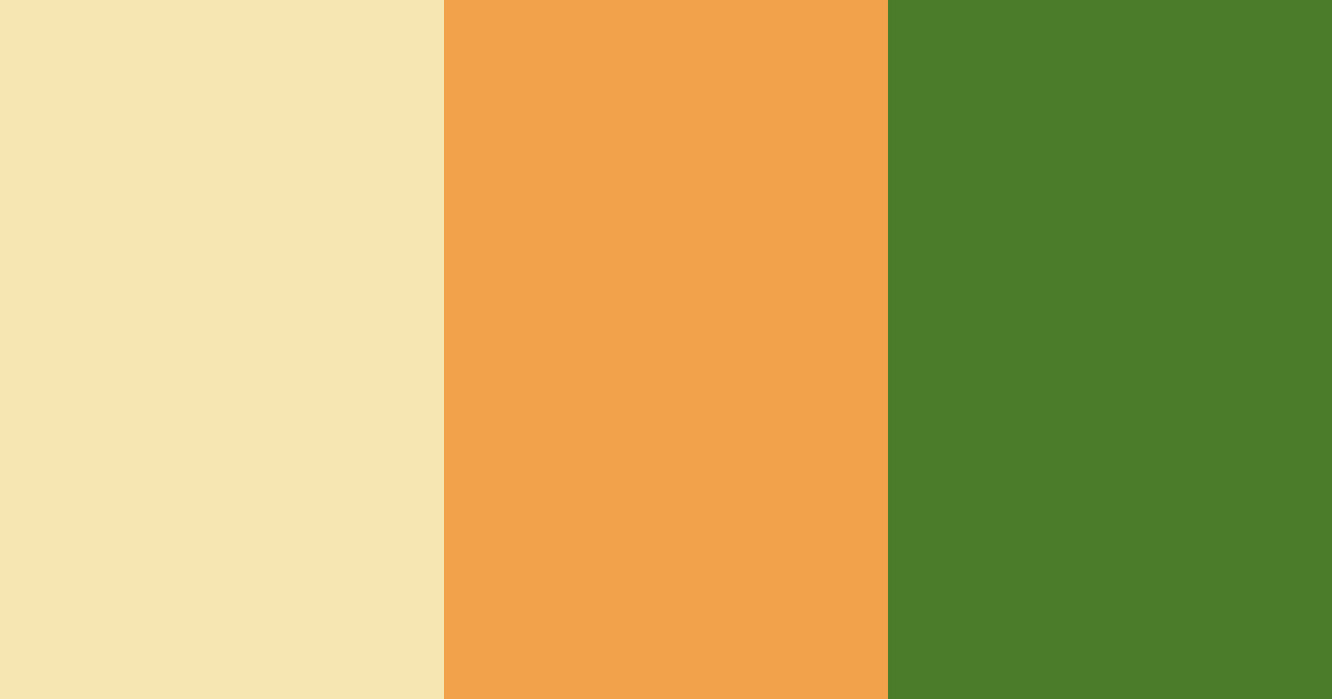 Download citrus grove harmony color palette PNG image (landscape)