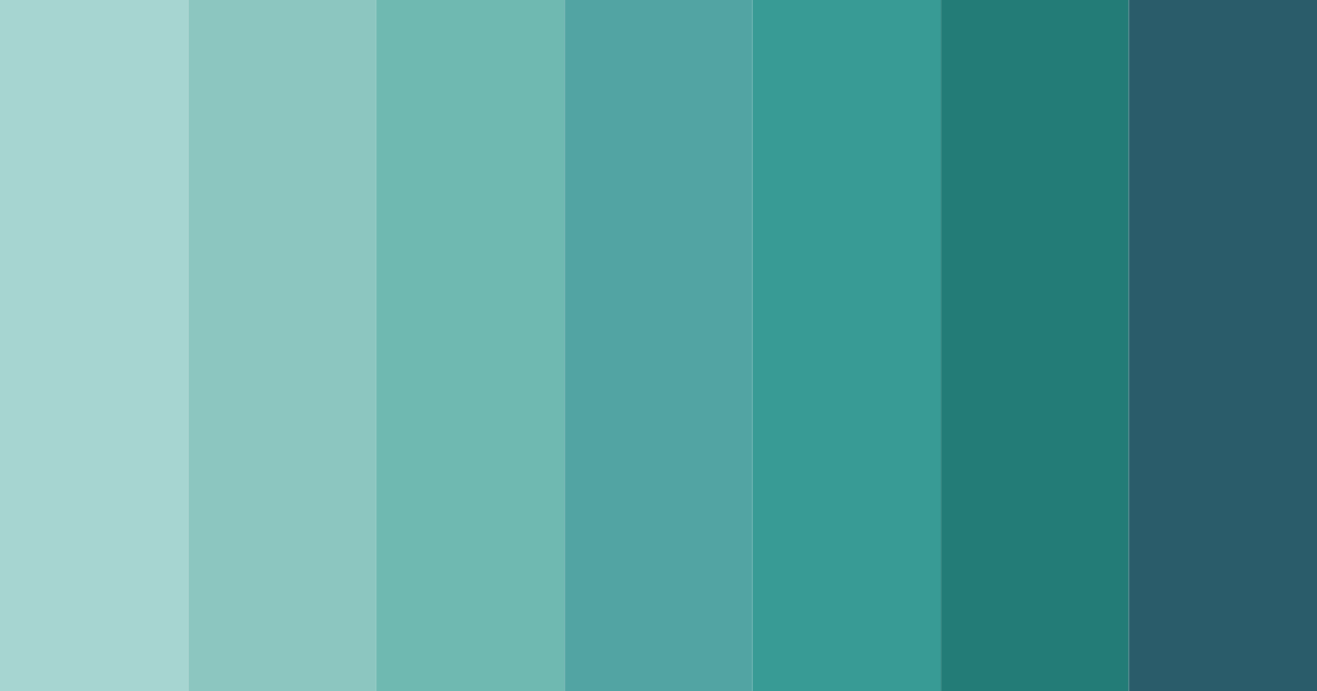 Download oceanic serenity color palette PNG image (landscape)