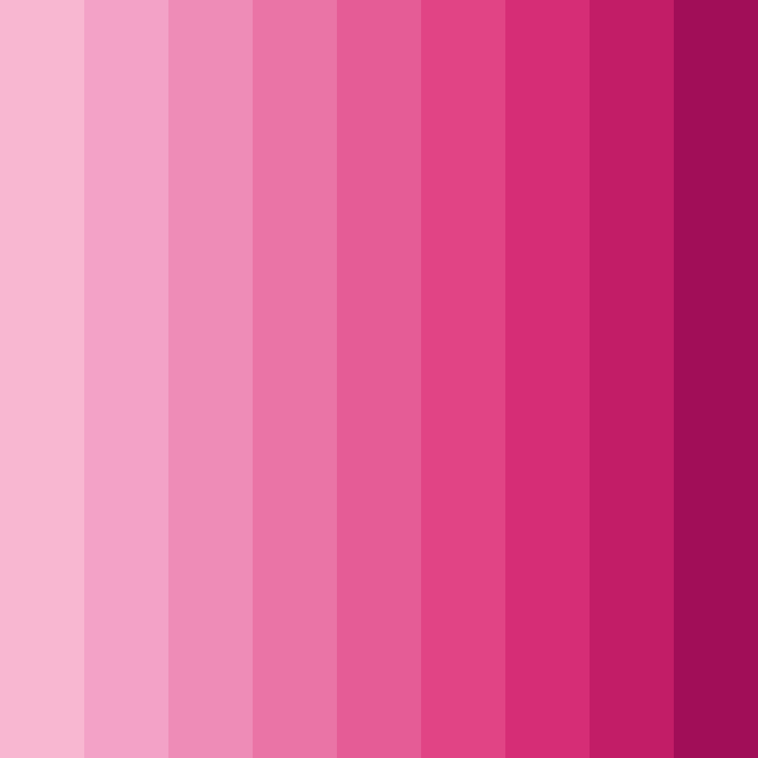 Download blushing petals color palette PNG image (square)
