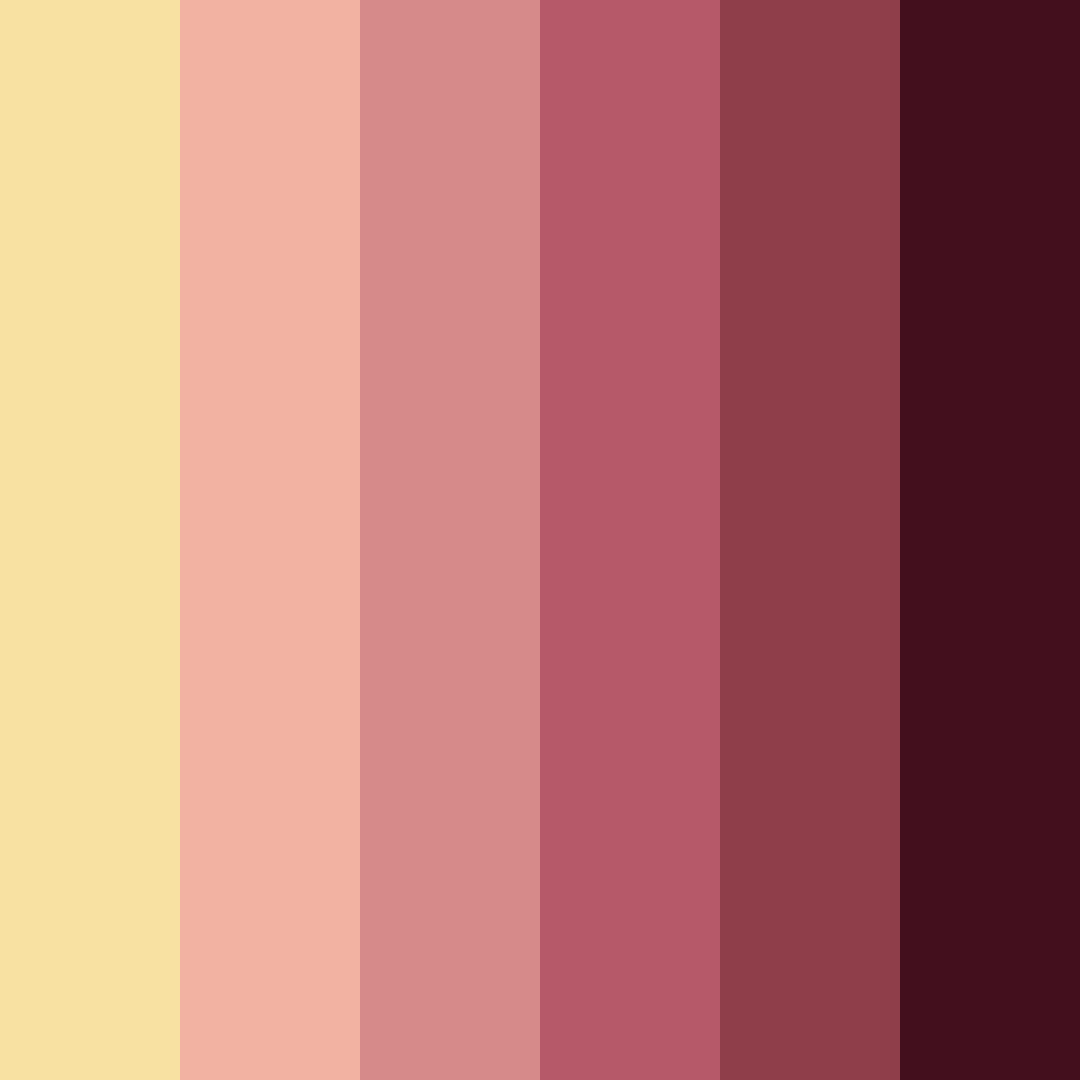 Download red animal color palette PNG image (square)