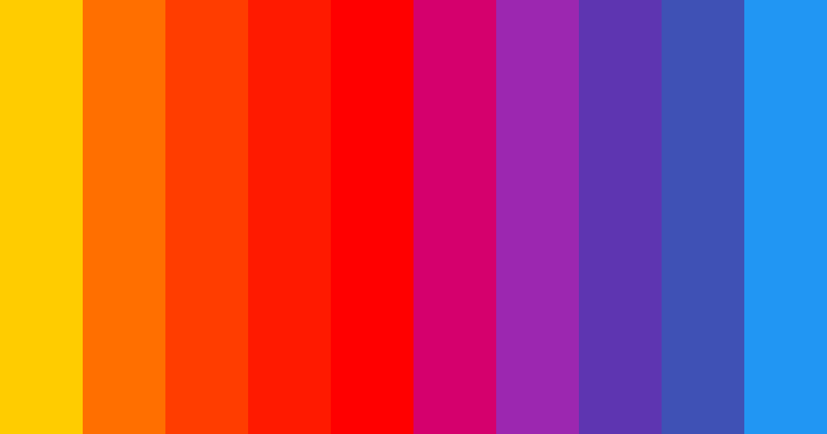 Download vibrant revolution color palette PNG image (landscape)