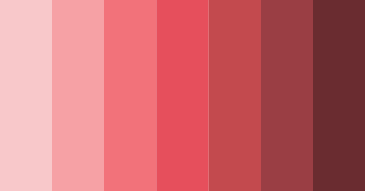 Download blushing blooms color palette PNG image (landscape)