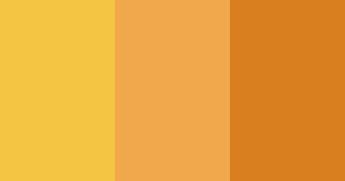 Download golden slumber color palette PNG image (landscape)