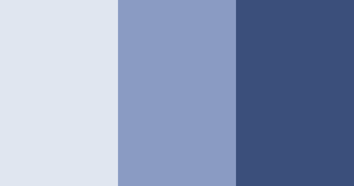 Download dark blue color palette PNG image (landscape)