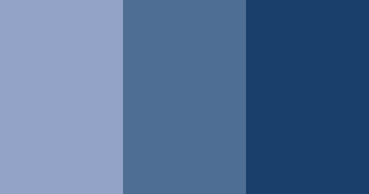 Download shades of navy blue color palette PNG image (landscape)