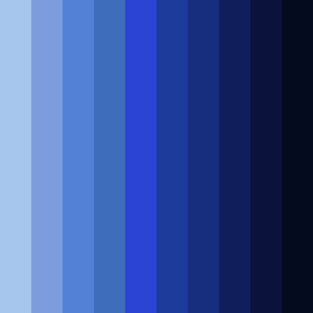 Download ocean depths color palette PNG image (square)