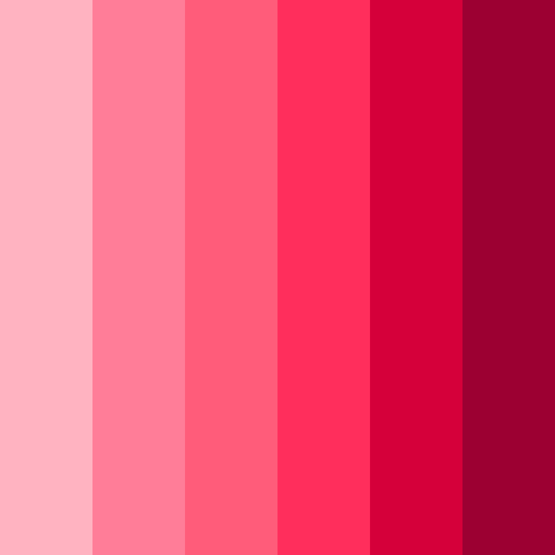 Download crimson blossom color palette PNG image (square)