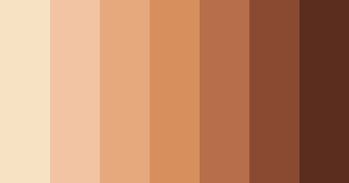Download tuscan sunset color palette PNG image (landscape)