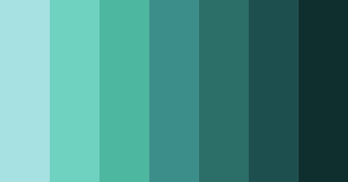 Download aqua grove serenity color palette PNG image (landscape)