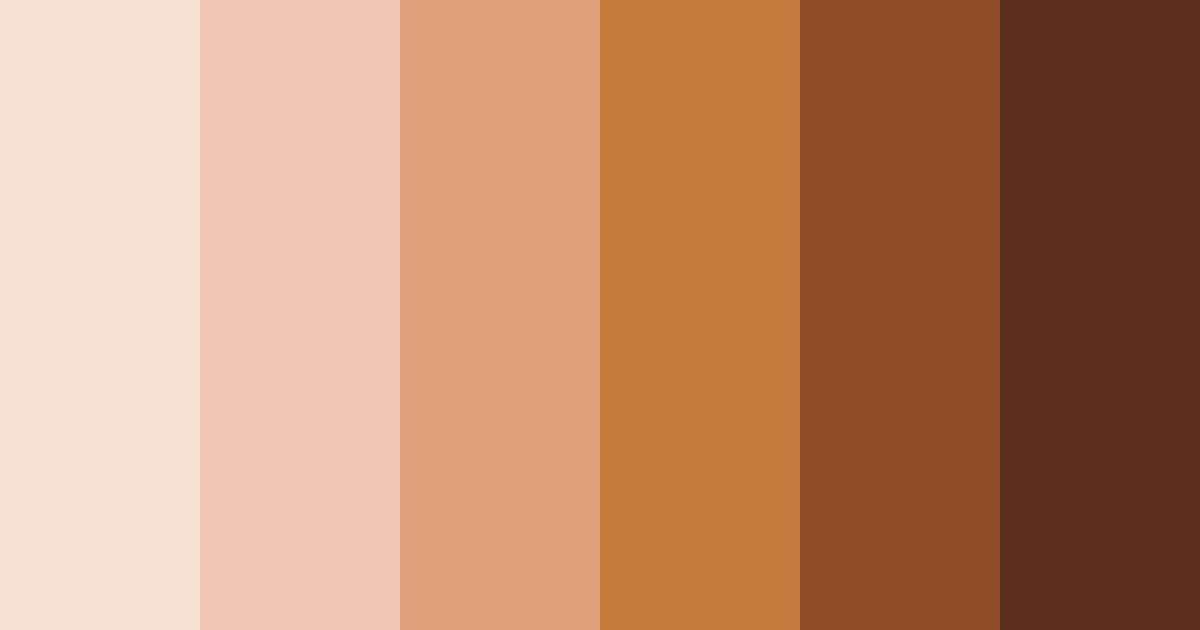 Download brown crumble color palette PNG image (landscape)