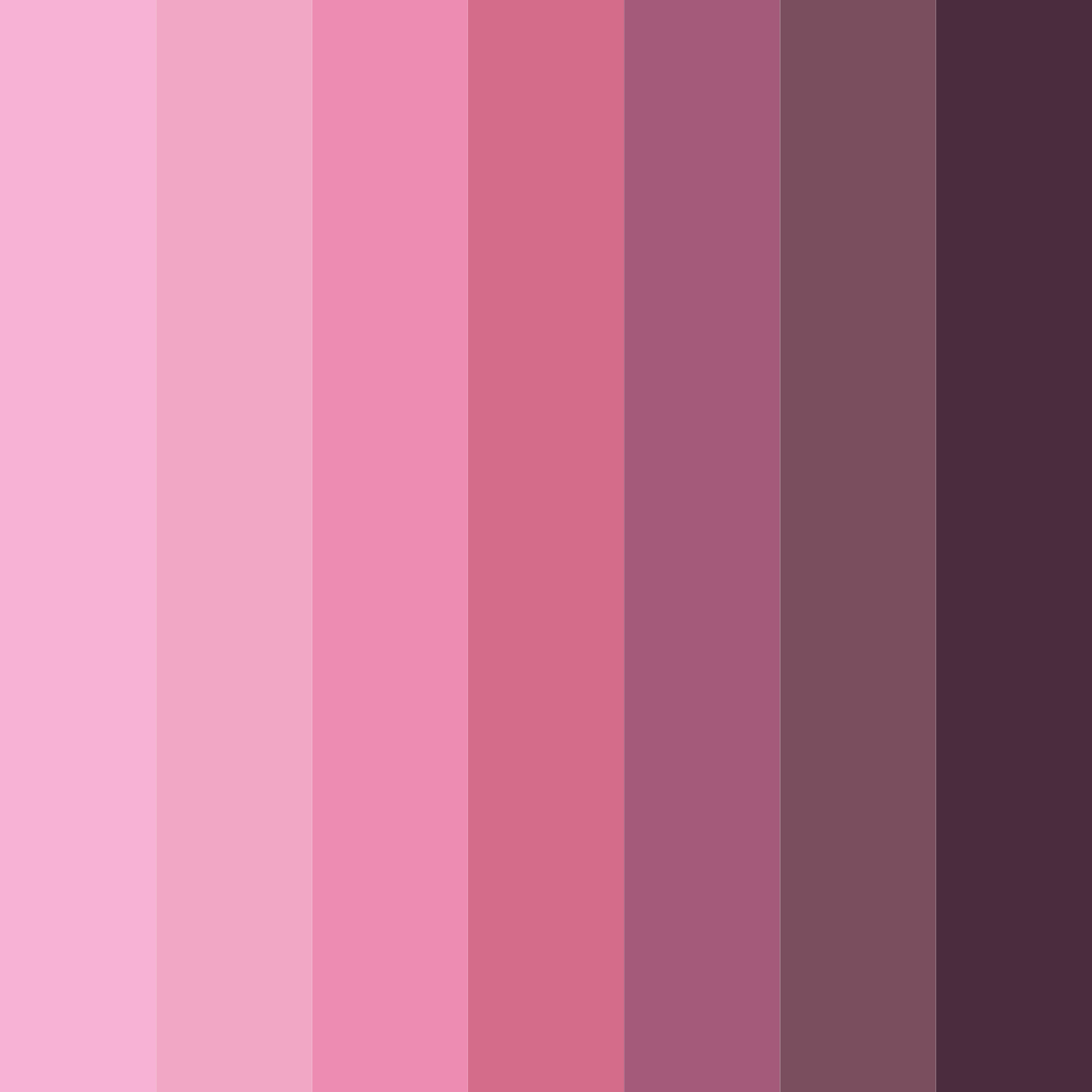 Download enchanted confection color palette PNG image (square)
