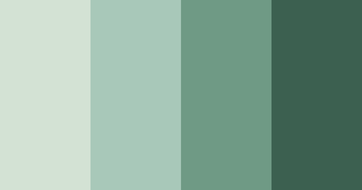 Download whispering grove color palette PNG image (landscape)