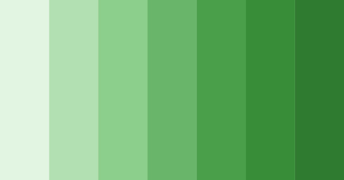 Download verdant embrace color palette PNG image (landscape)