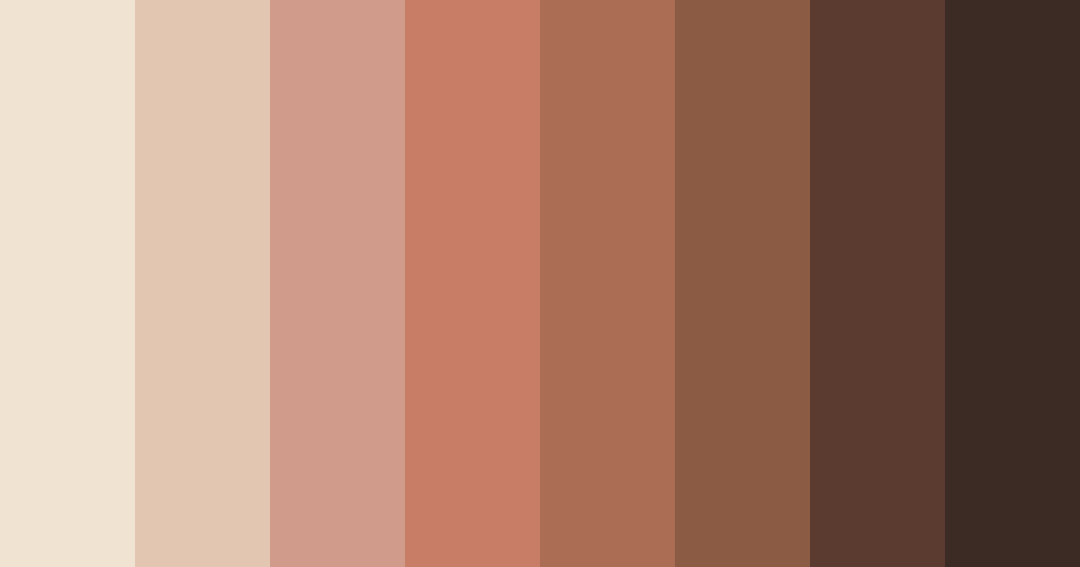 Download elegant earthtones color palette PNG image (landscape)