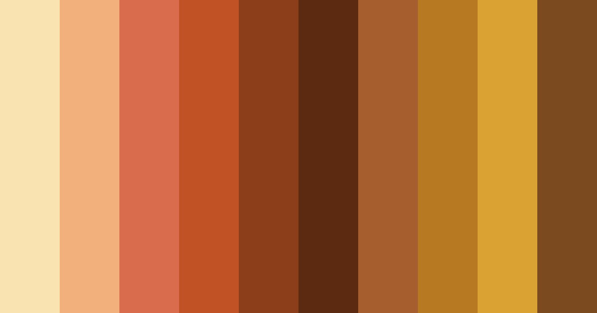 Download harvest hues color palette PNG image (landscape)