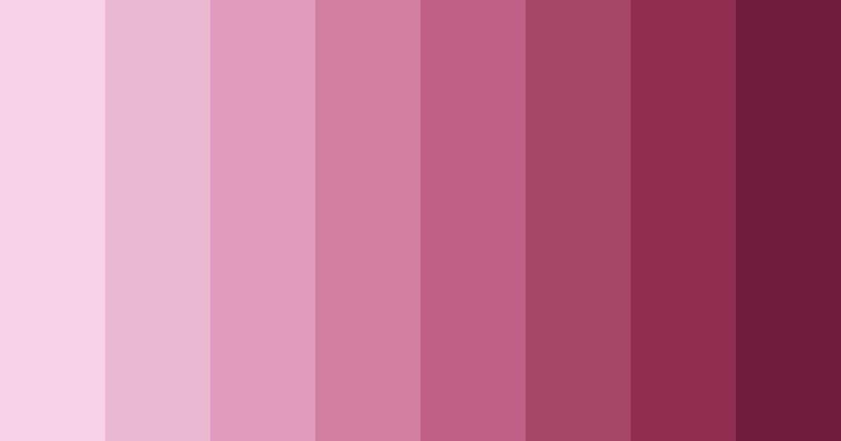 Download soft baby pink color palette PNG image (landscape)