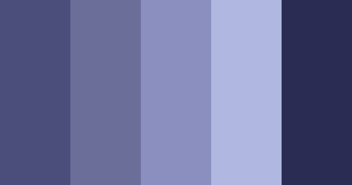 Download midnight blue color palette PNG image (landscape)