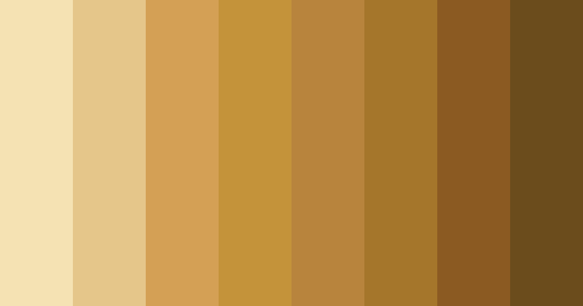 Download golden earth color palette PNG image (landscape)