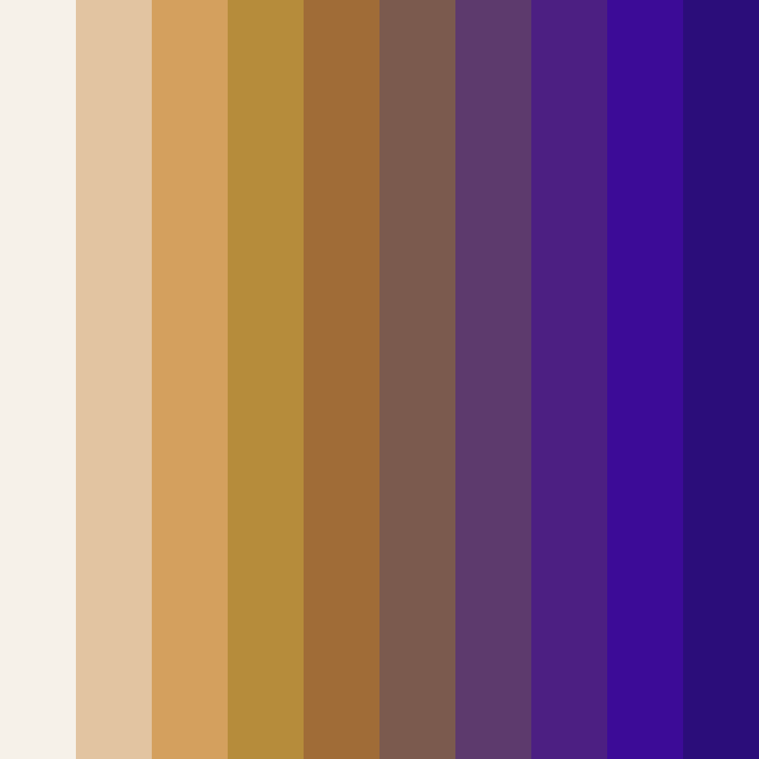 Download enchanted earthtones color palette PNG image (square)