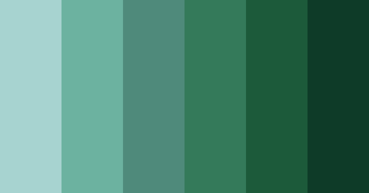 Download bottle green serenity color palette PNG image (landscape)