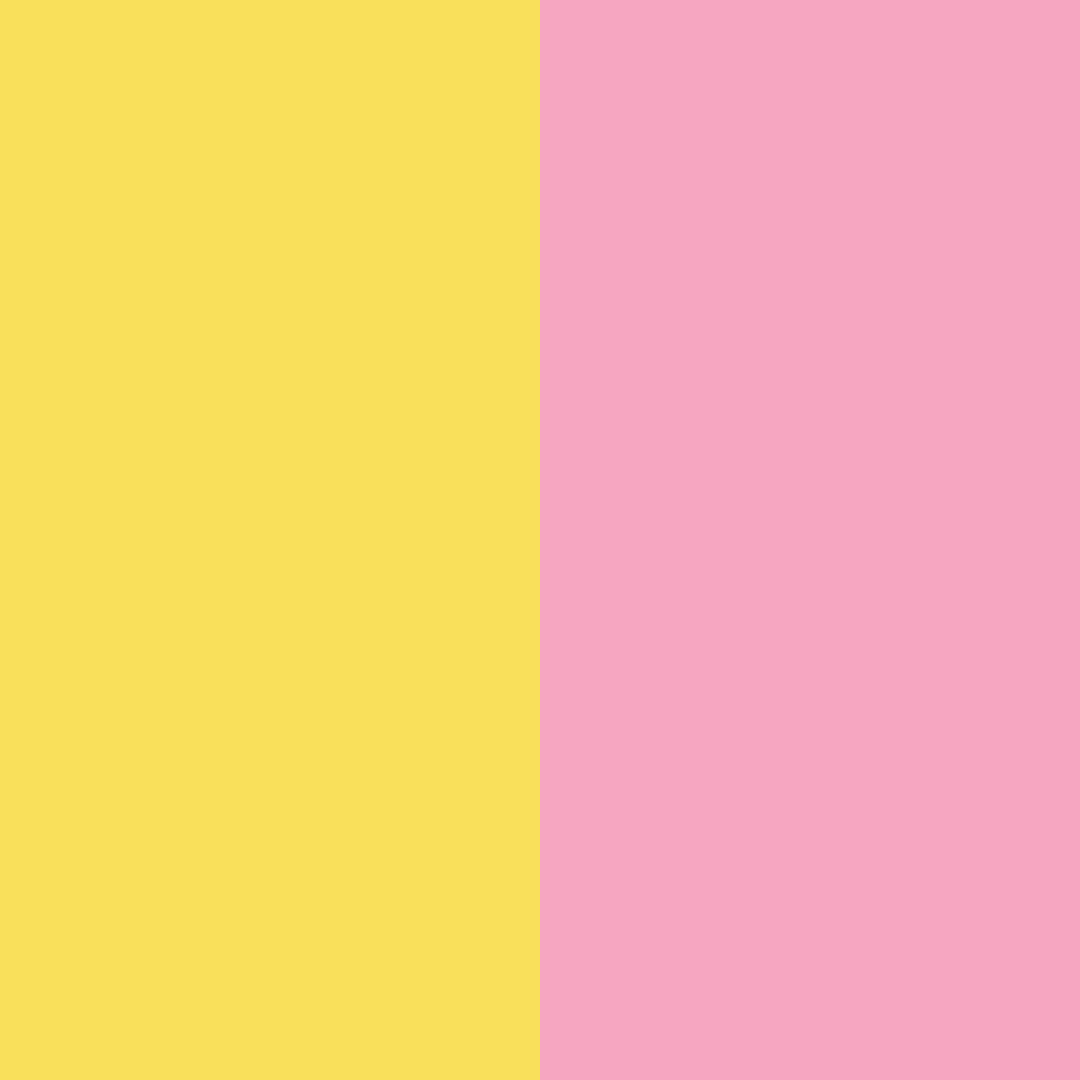 Download pink and yellow delight color palette PNG image (square)
