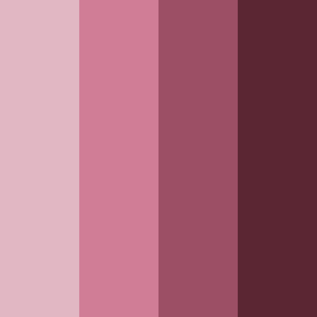 Download crimson reverie color palette PNG image (square)