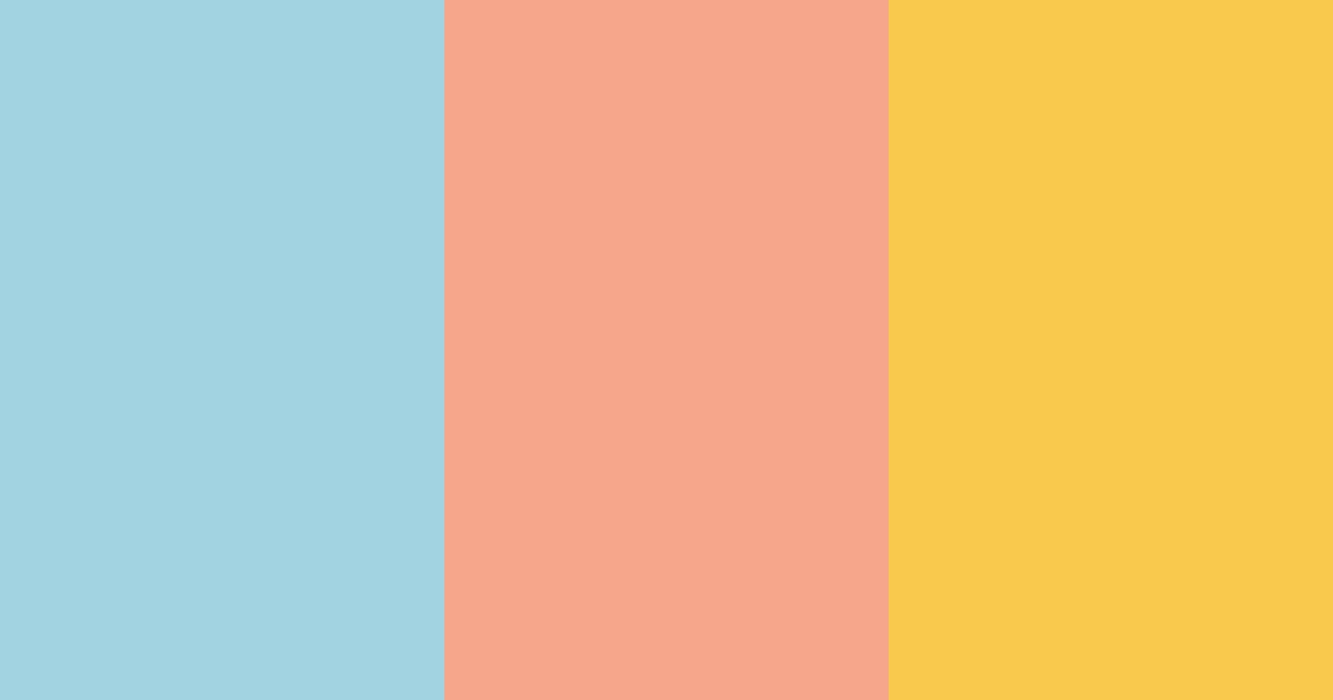 Download aqua sunset color palette PNG image (landscape)