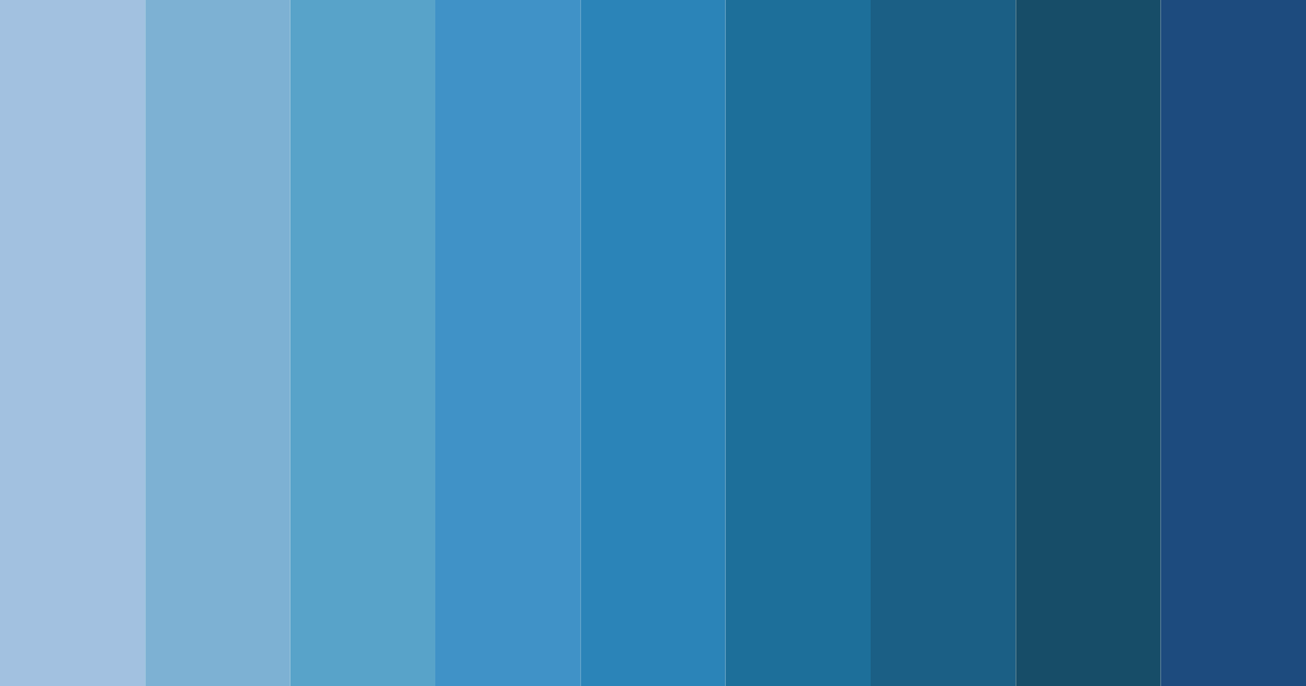 Download blue horizon color palette PNG image (landscape)