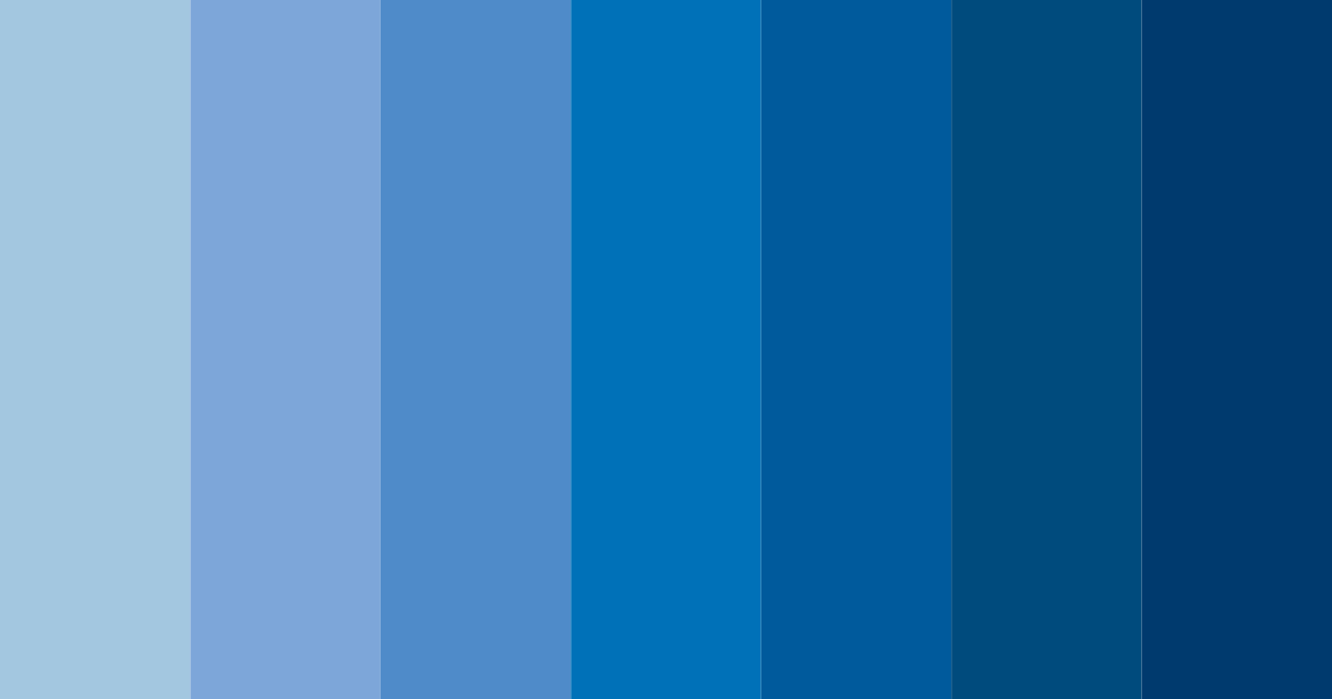 Download azure horizon color palette PNG image (landscape)