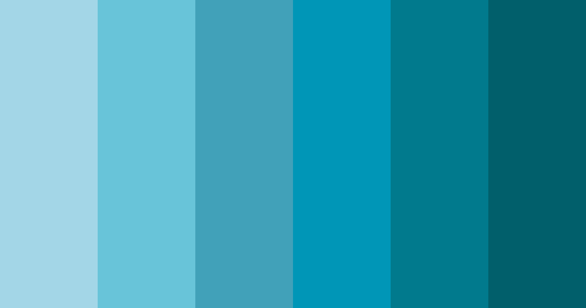 Download tropical tide color palette PNG image (landscape)