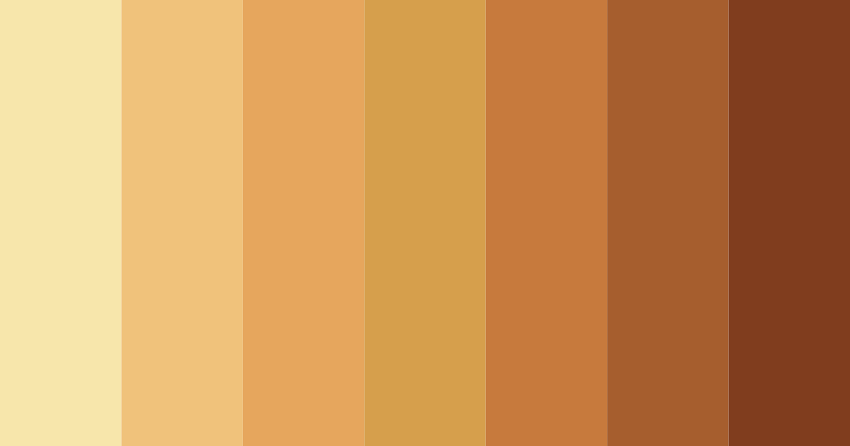 Download sunset harvest color palette PNG image (landscape)