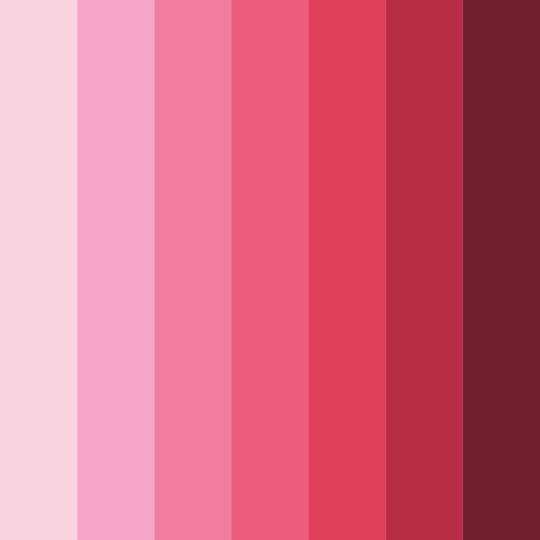 Download blush blossom bliss color palette PNG image (square)