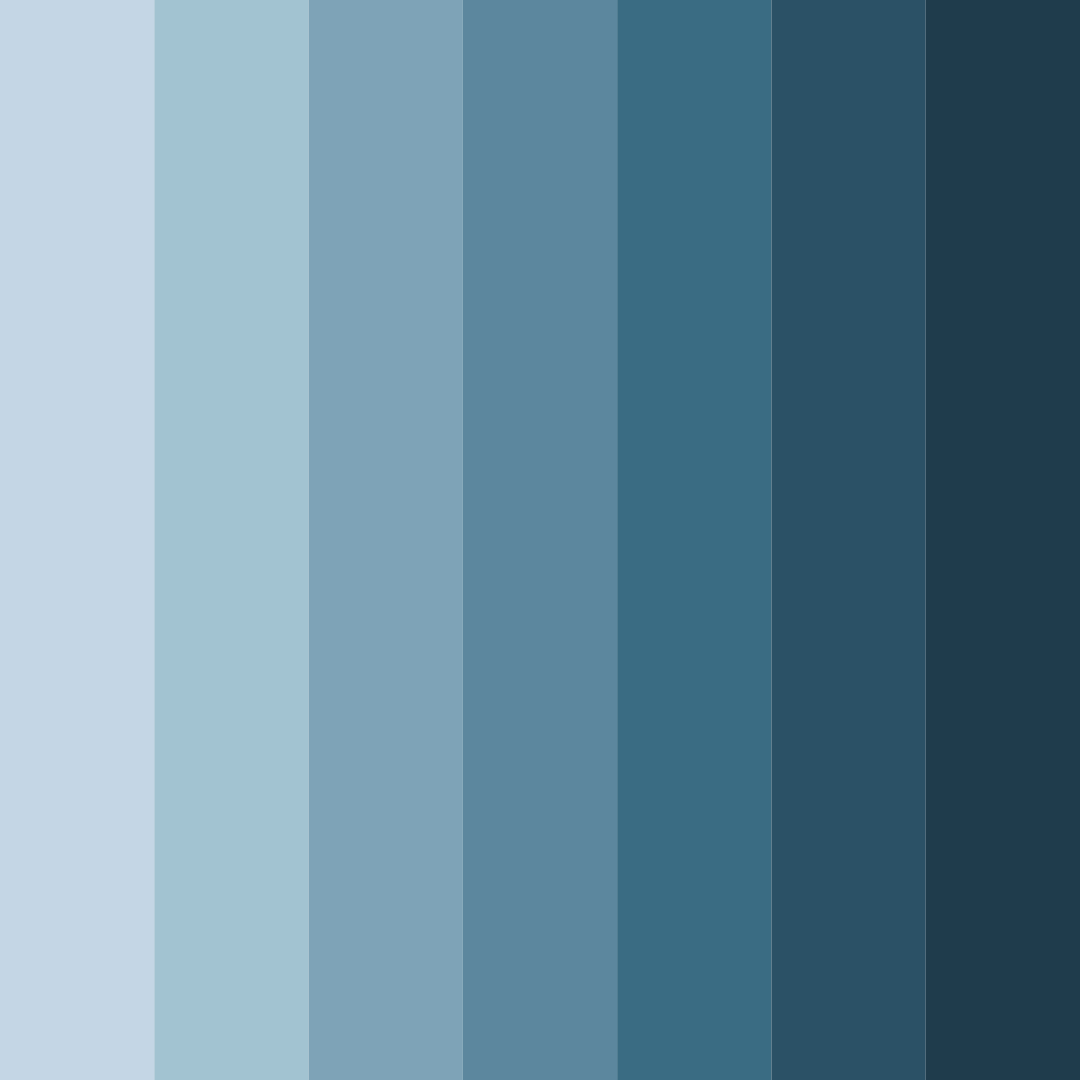 Download morning mist by the sea color palette PNG image (square)