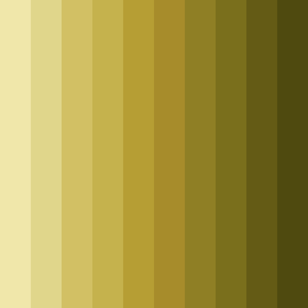 Download earthy yellow color palette PNG image (square)