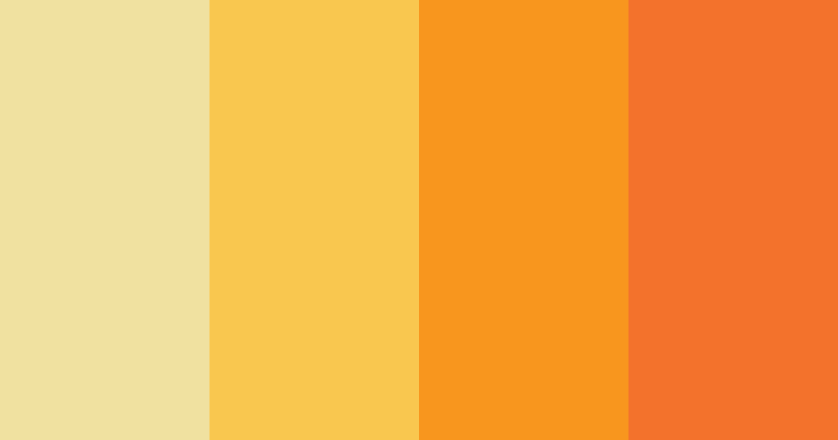 Download sunset citrus dream color palette PNG image (landscape)