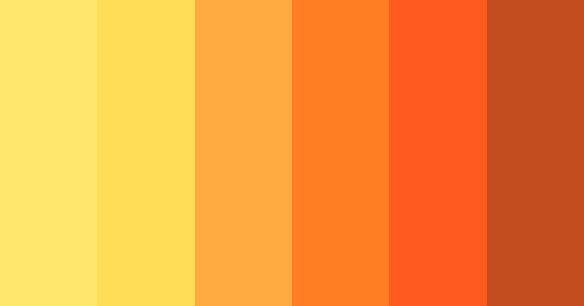 Download cautionary hues color palette PNG image (landscape)