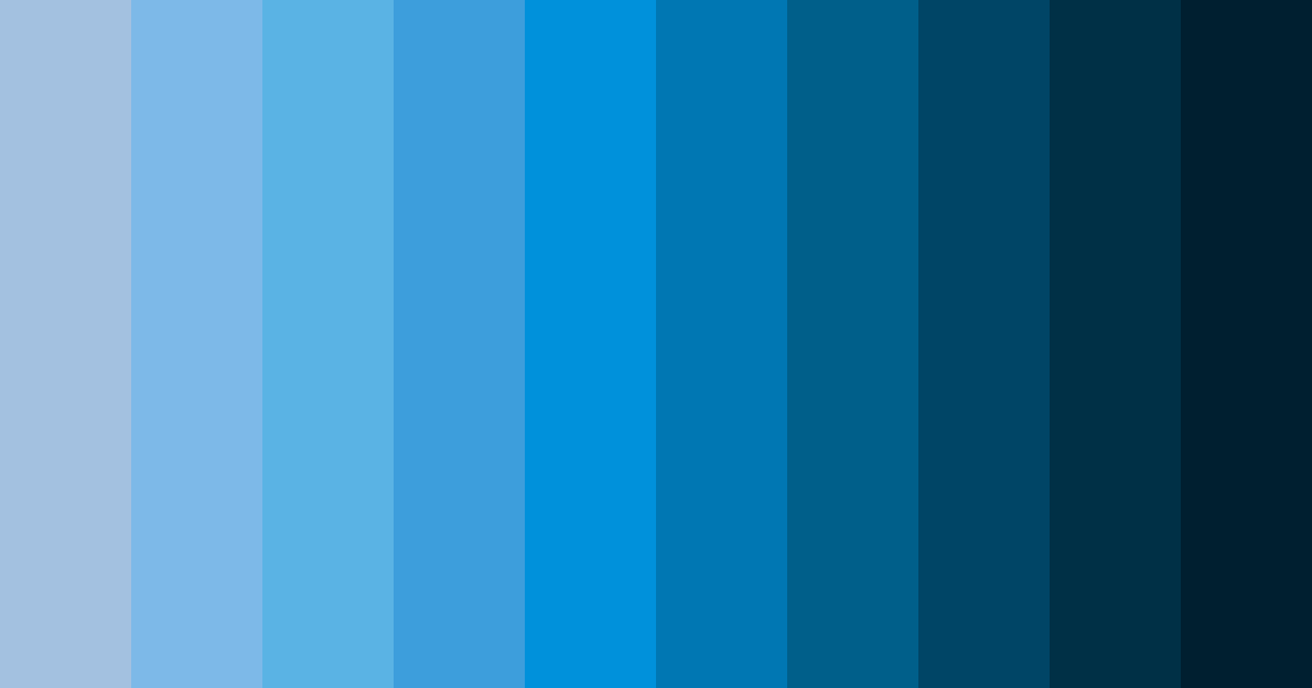 Download oceanic depths color palette PNG image (landscape)