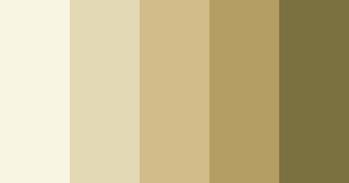 Download ivory shades color palette PNG image (landscape)