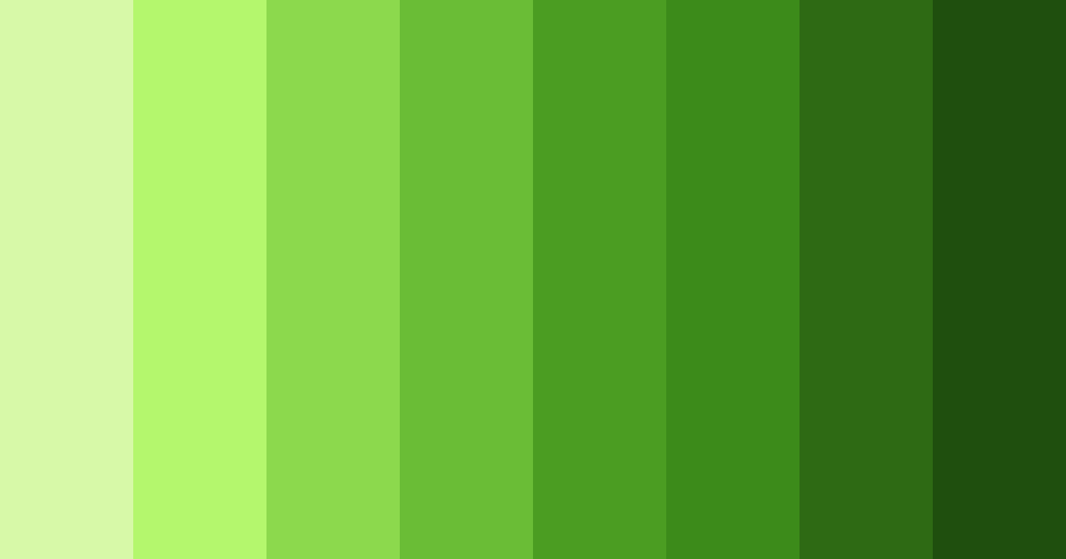 Download vibrant meadow color palette PNG image (landscape)