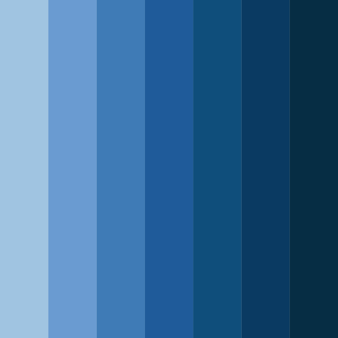 Download dark blue depths color palette PNG image (square)