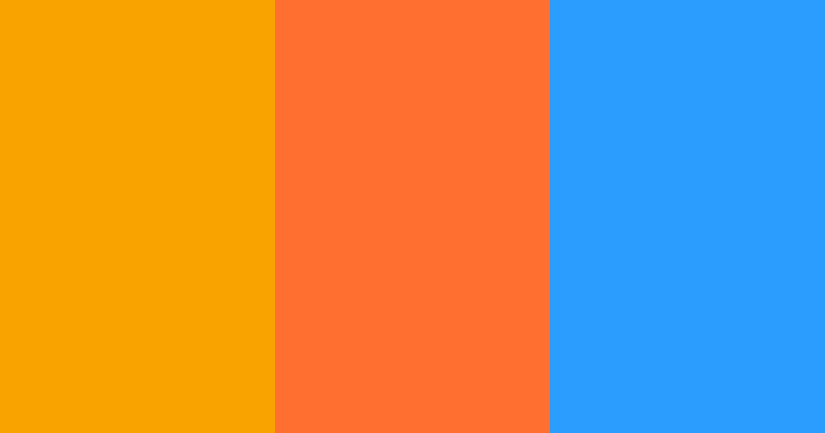 Download bright sunset blue color palette PNG image (landscape)