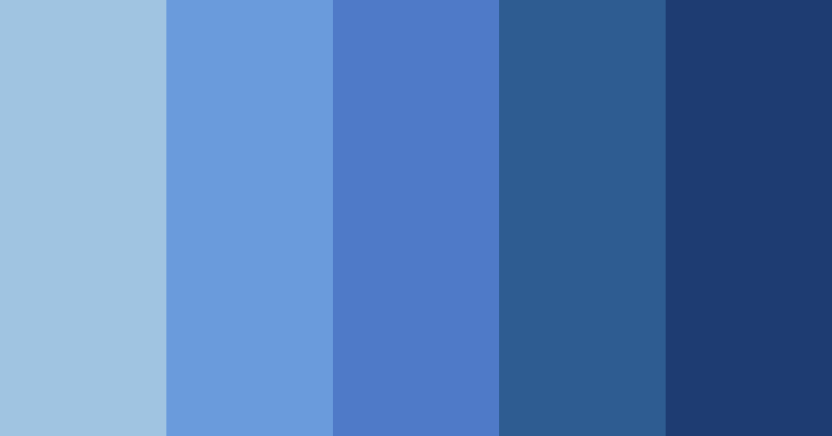 Download shades of blue sky color palette PNG image (landscape)