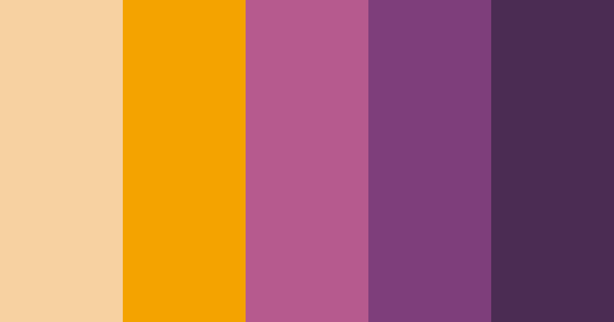 Download vibrant twilight color palette PNG image (landscape)