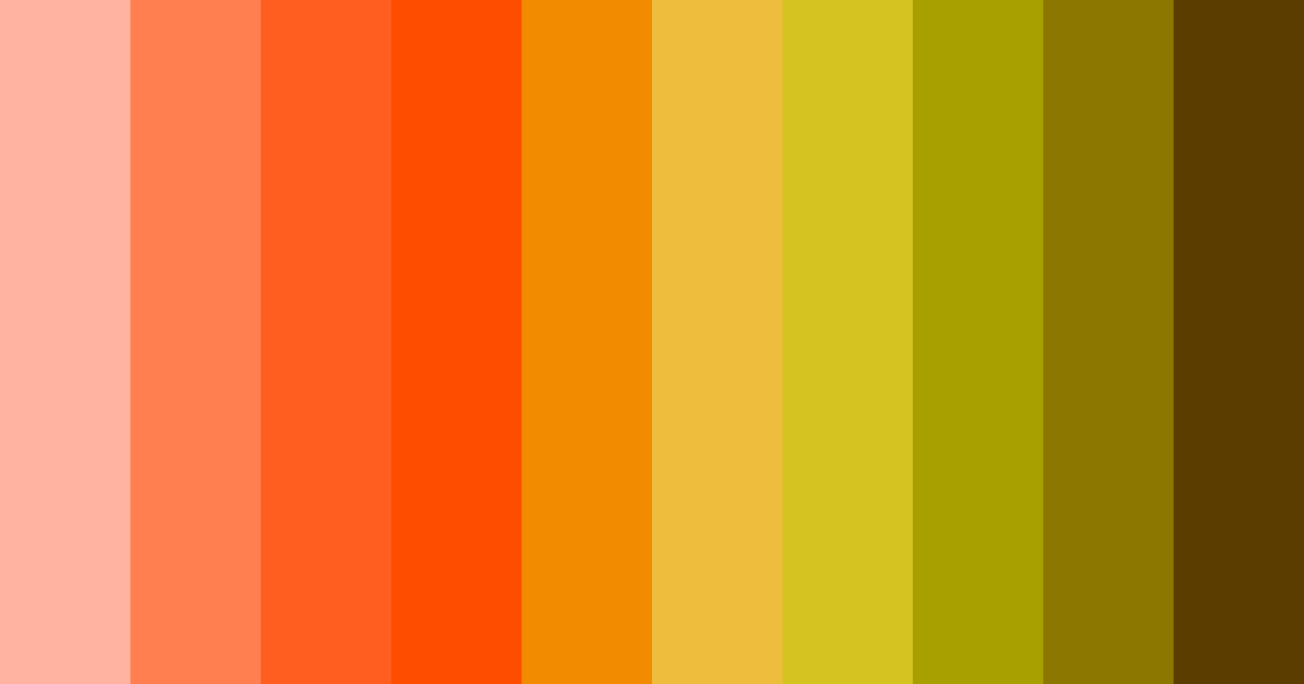 Download sunkissed vines color palette PNG image (landscape)