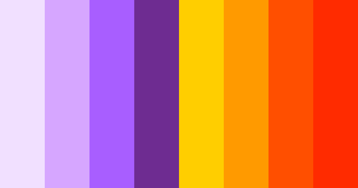 Download sunset shockwave color palette PNG image (landscape)