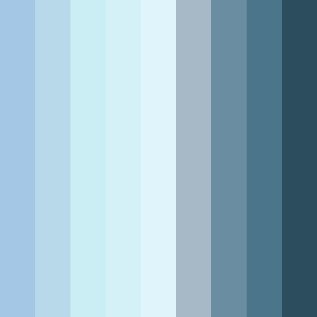 Download skyward serenity color palette PNG image (square)